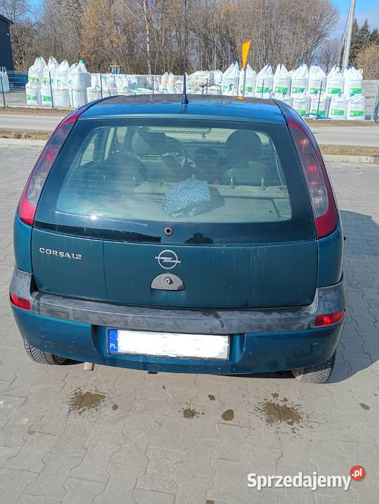 Opel Corsa Rok produkcji 2002 Charsznica