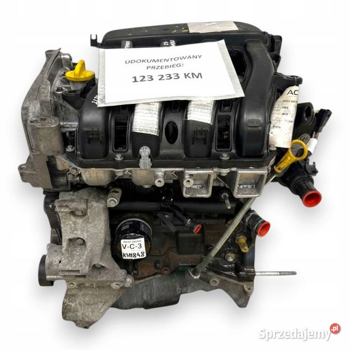 SILNIK K4M848 Renault Megane III Scenic 16 16V lubelskie Chełm