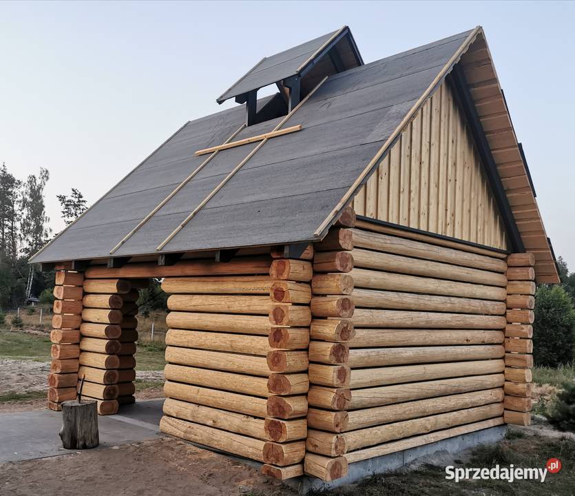 Chata grillowa dom z bali 35 m2 NA ZGŁOSZENIE Rytel sprzedam