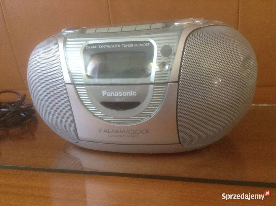 Boombox PANASONICRXDX1 RADIO AMFM CASETE TAPE Opole