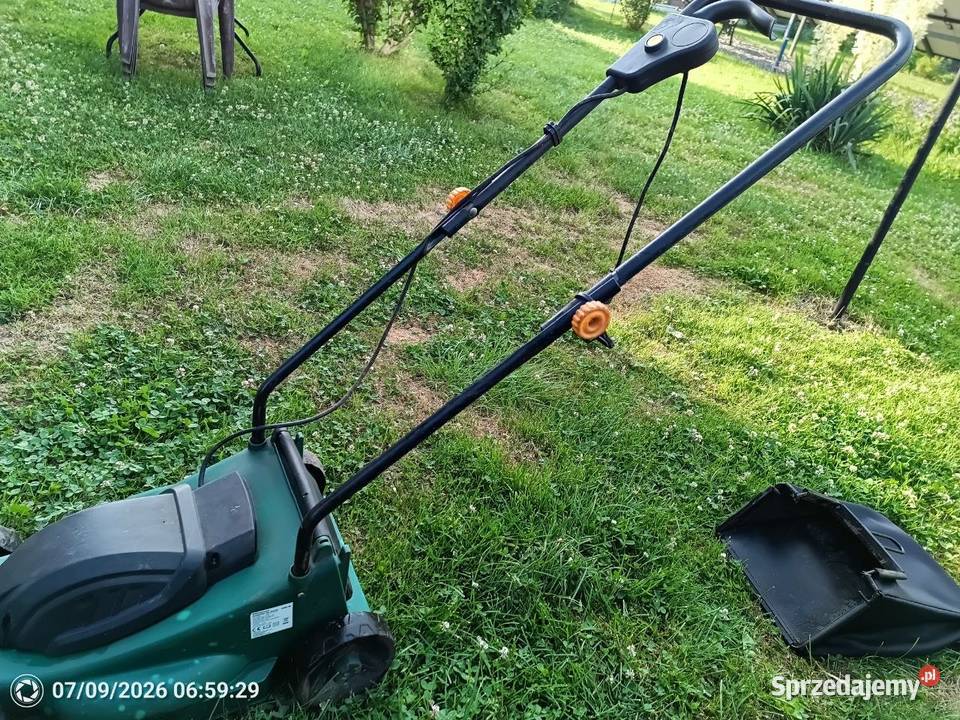 Elektryczna kosiarka do trawy 1000W Szerokość 32 Pozostałe Zabrzeg sprzedam