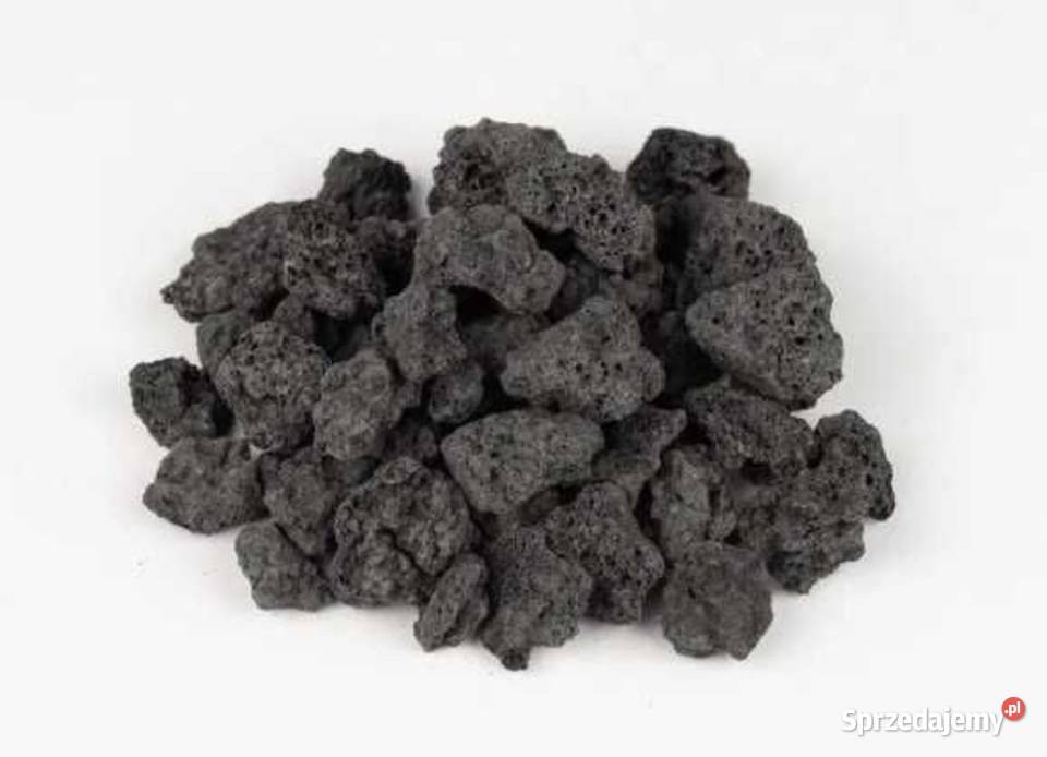 CZARNA LAWA WULKANICZNA Black Volcano Stone mazowieckie Warszawa