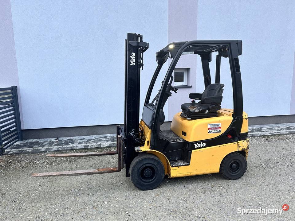 Wózek widlowy Yale 15t 33m automat diesel yanmar Yale Pajęczno sprzedam