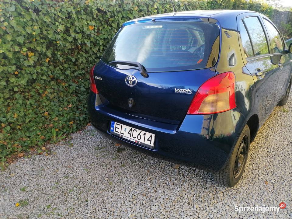 Toyota Yaris 13 benzyna 5 drzwi Yaris Konstantynów Łódzki sprzedam