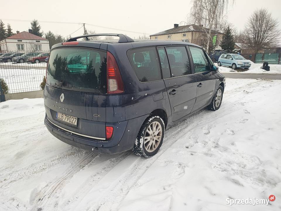 Renault Espace lift 20 DCi nieuszkodzony