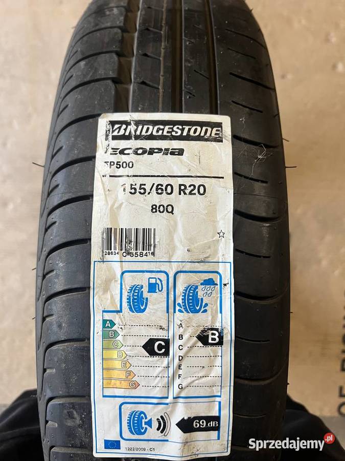 Sprzedam oponę Bridgestone Ecopia EP500 15560