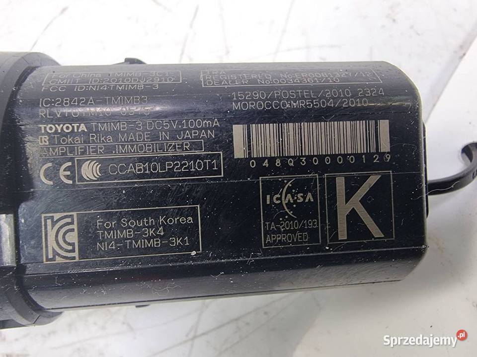 PRZYCISK TOYOTA AURIS II 2010DJ2910 osobowe Lipno