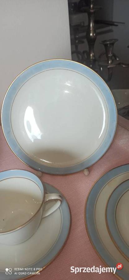 Filiżanka z talerzykiem deserowym Kjbenhavn