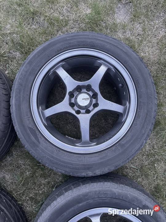Felgi Advan Racing 4x100 4x108 opony lato Krępiec