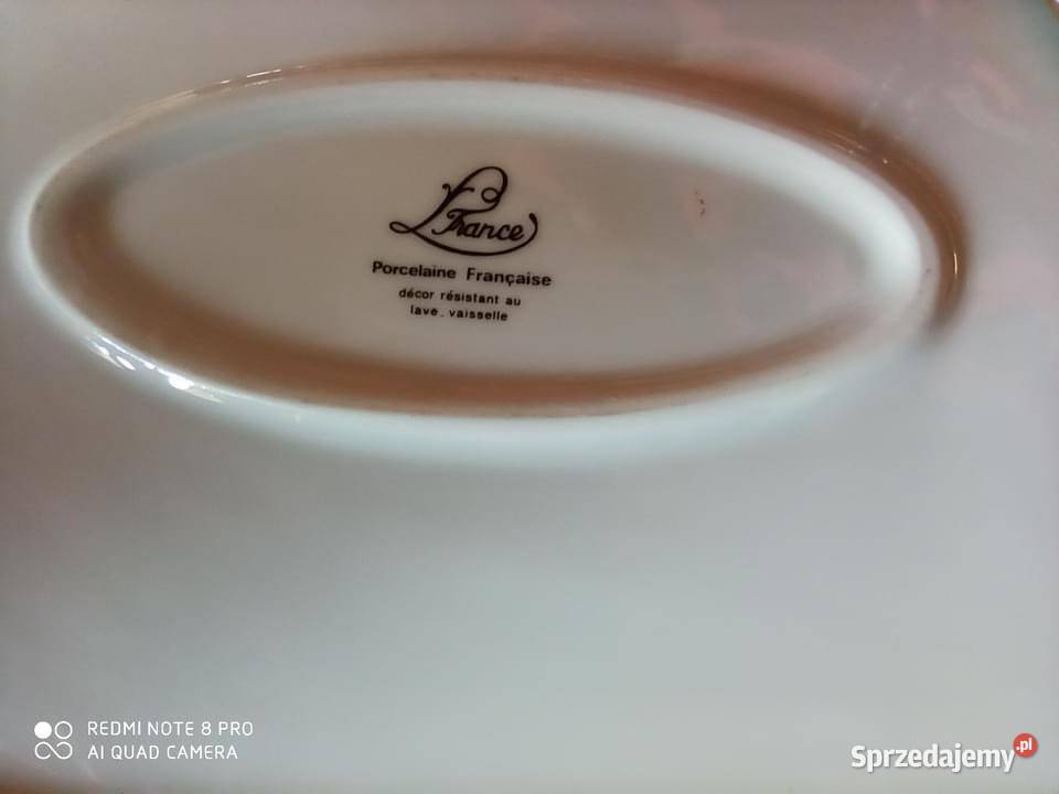 Półmisek z bażantami ze wspaniałej manufaktury pomorskie Gdańsk