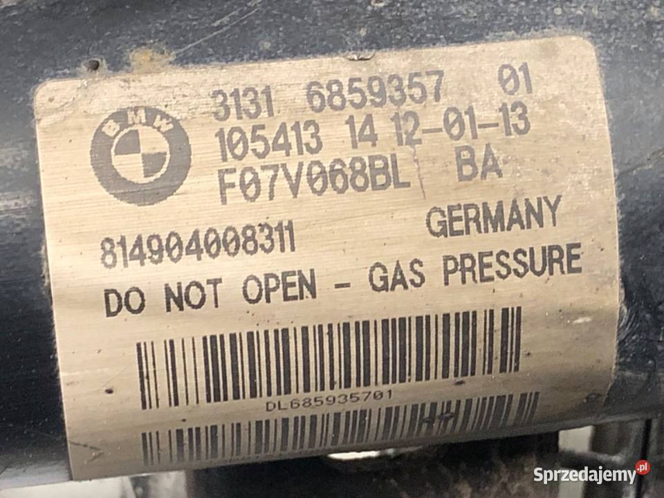 AMORTYZATOR LEWY PRZÓD ZE SPRĘŻYNĄ BMW F07 20