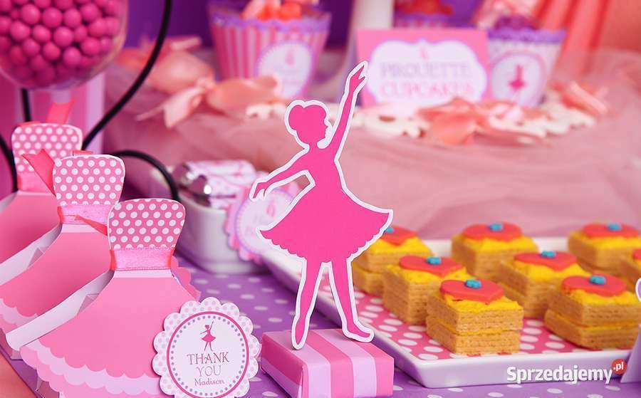 Balet Baletnica Ballerina szablony urodziny sprzedam