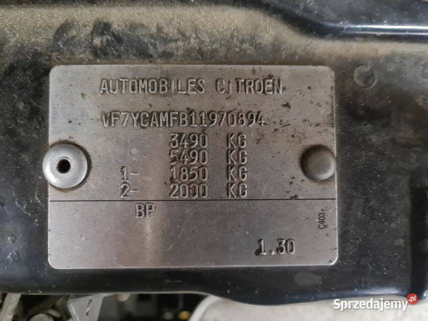 CITROEN JUMPER 2011 21980 ccm 101 101KM mazowieckie Warszawa sprzedam