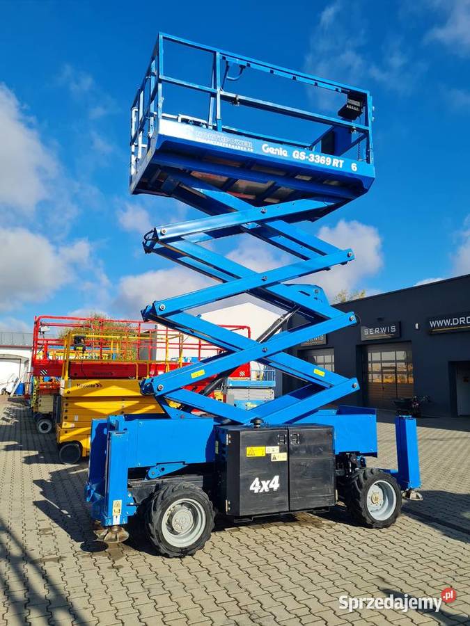 Podnośnik nożycowy spalinowy Genie GS3369RT 2014 Dąbrowa Tarnowska