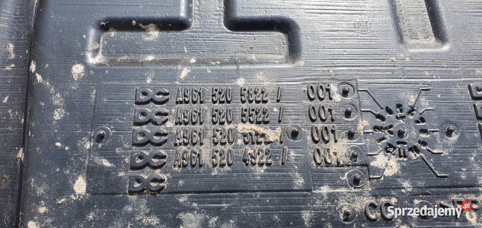 MERCEDES ACTROS MP4 OSŁONA WYGŁUSZENIE PŁYTA Bieleń sprzedam