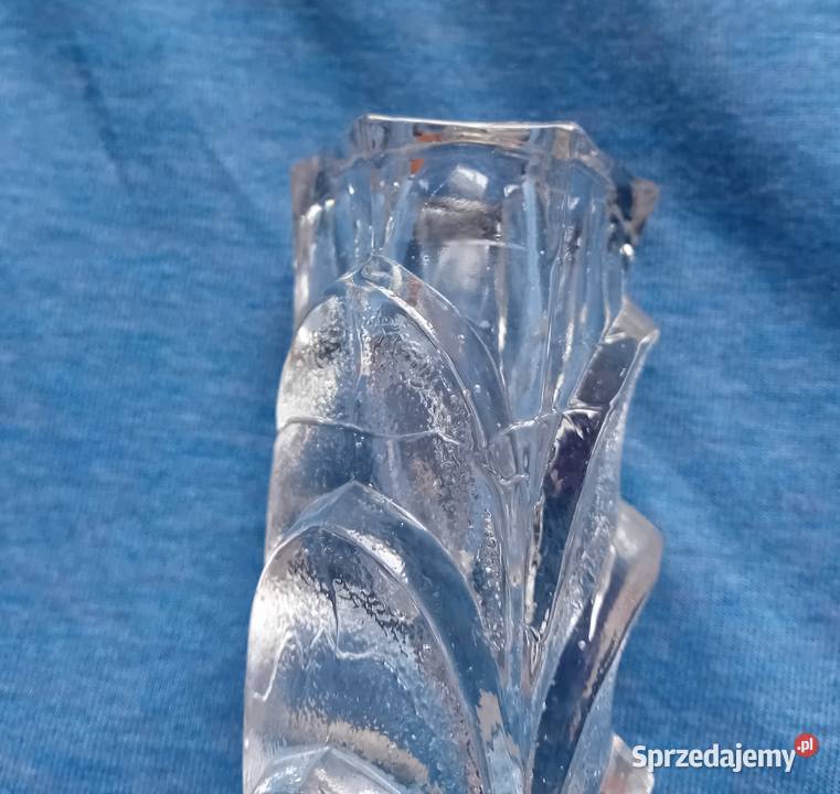 Świecznik Capella Orrefors Szwecja Autor Koźminek