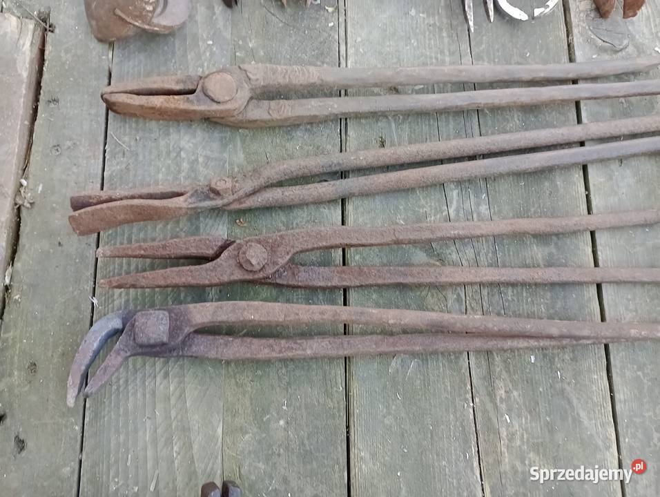Kleszcze kowalskie mlotki Młotki Bobrek