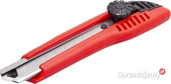 Nóż segmentowy ze śrubą blokującą 18 mm 12x