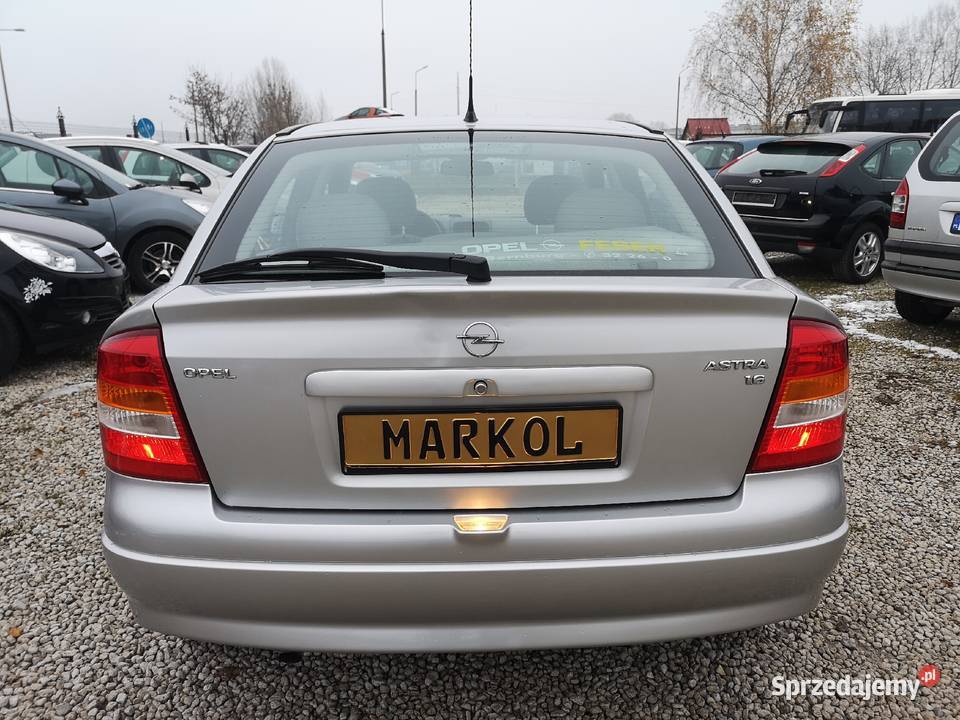 Komis Markol Zaprasza Opel Astra G 16 8v Niski 4/5