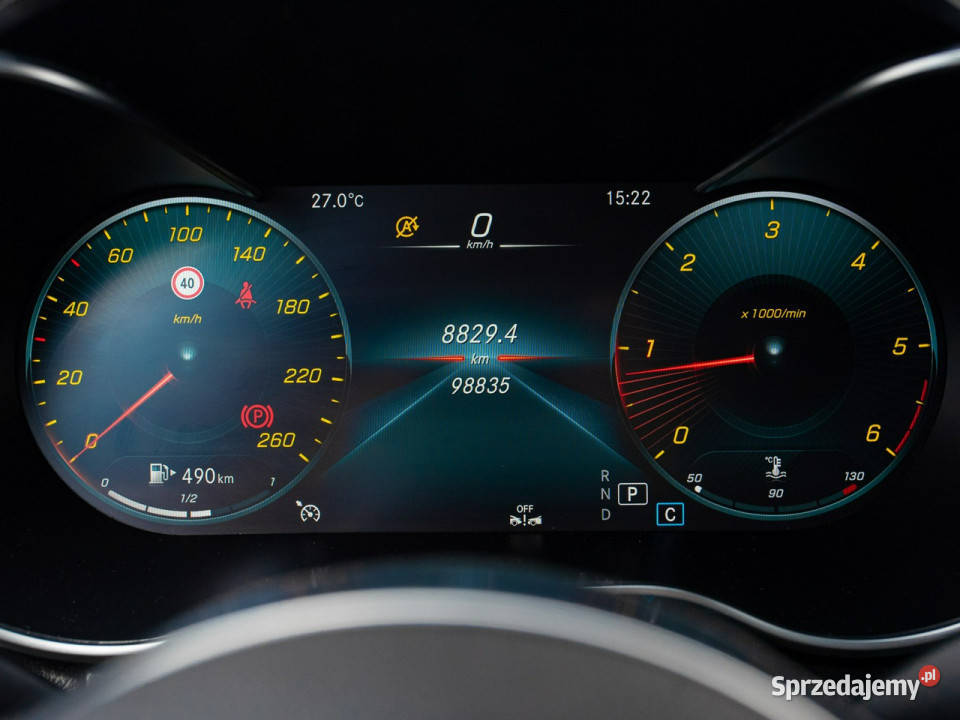 Mercedes GLC 200 DW6VY85Coupe 200 d 4Matic Kcof czarny Gdańsk
