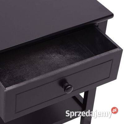 vidaXL Szafki nocne 2 drewniane czarneSKU242873 Nocne mazowieckie Warszawa