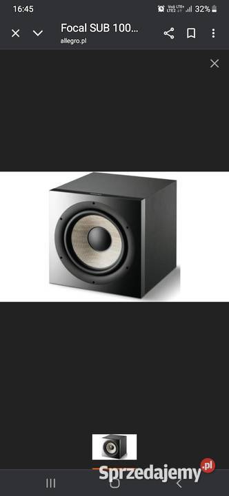 Subwoofer Focal Sub 1000f nowy Łódź
