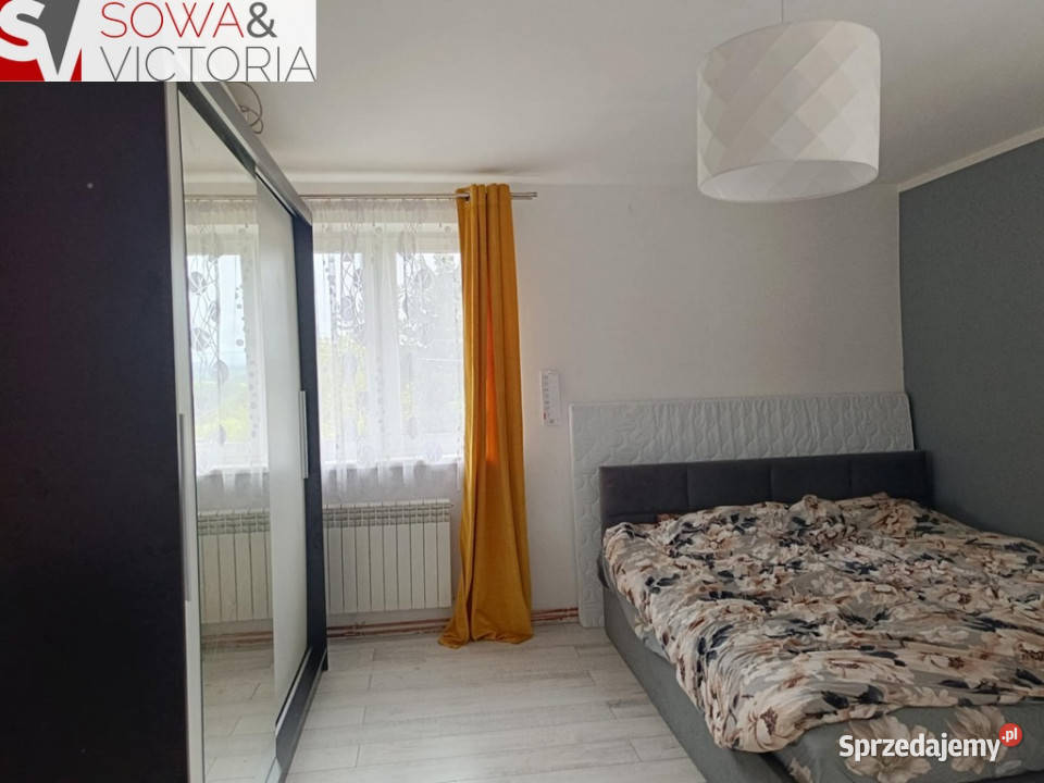 Widok na Góry Sowie baza wypadowa Cisza Głuszyca