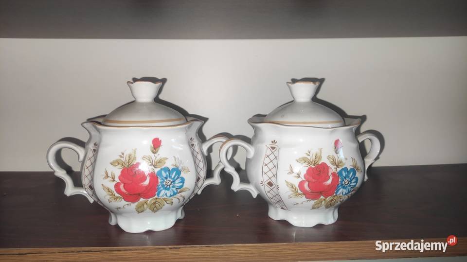 Cukierniczka porcelanowa z PRLU kujawsko-pomorskie