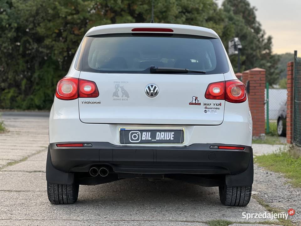 Volkswagen Tiguan 4x4 zadbany diesel biały Tiguan Bielsko-Biała sprzedam