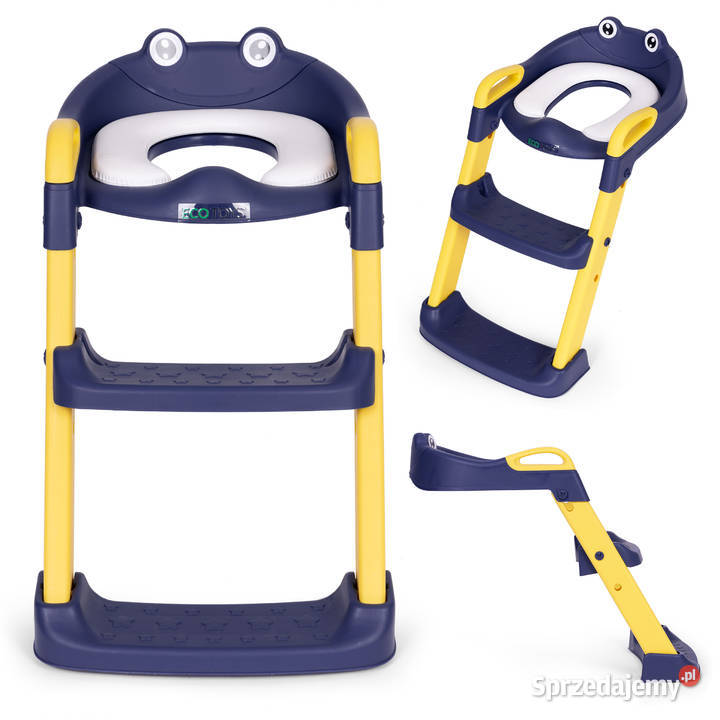 Nakładka na toaletę dzieci ze schodkami i