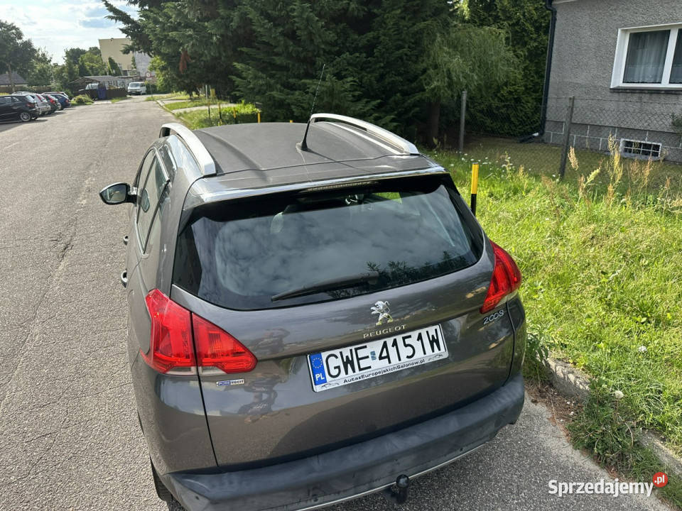 Peugeot 2008 Benzyna tempomat nawigacja lakier metallic Wejherowo