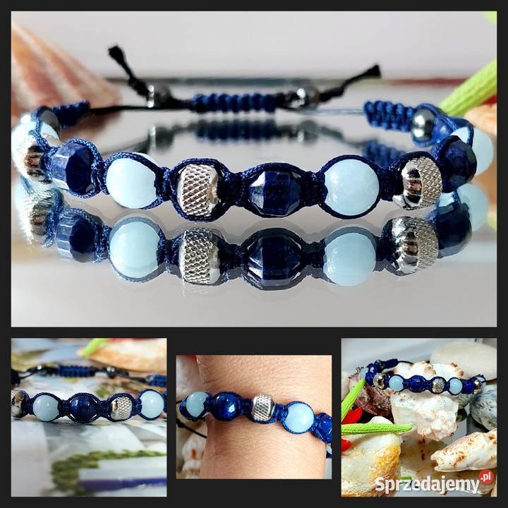 BRANSOLETKA ZNAK ZODIAKU WODNIK RYBY STAL Częstochowa