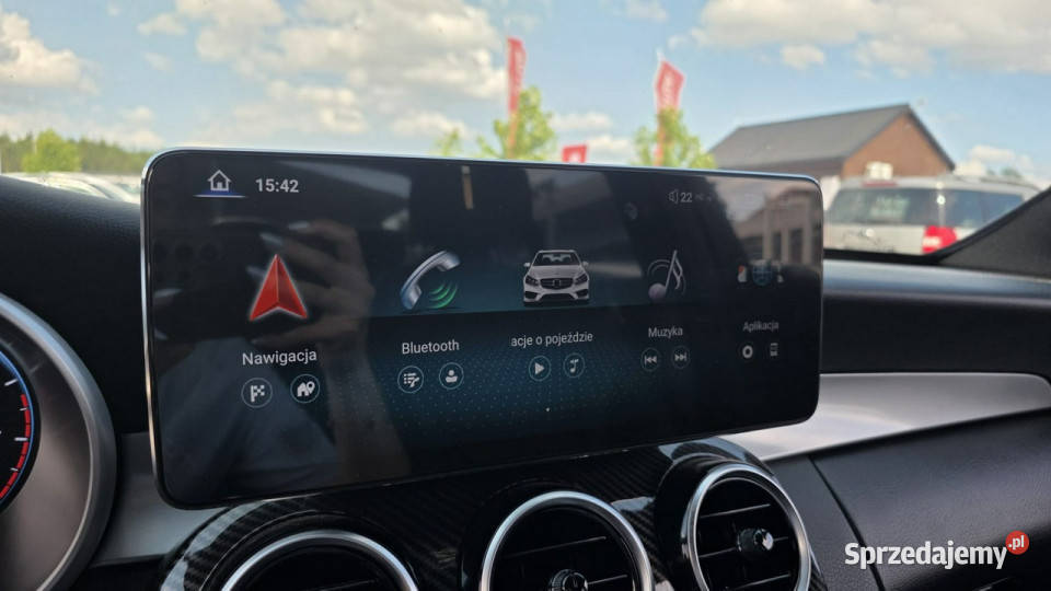 Mercedes C 160 salon polska ledy xsenon navi 160000km Samochody osobowe pomorskie Lębork