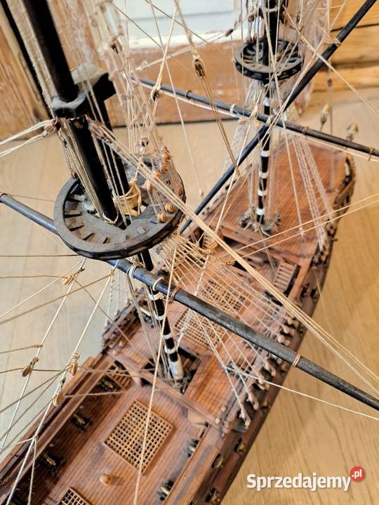 Model żaglowca szczegółowy Warszawa