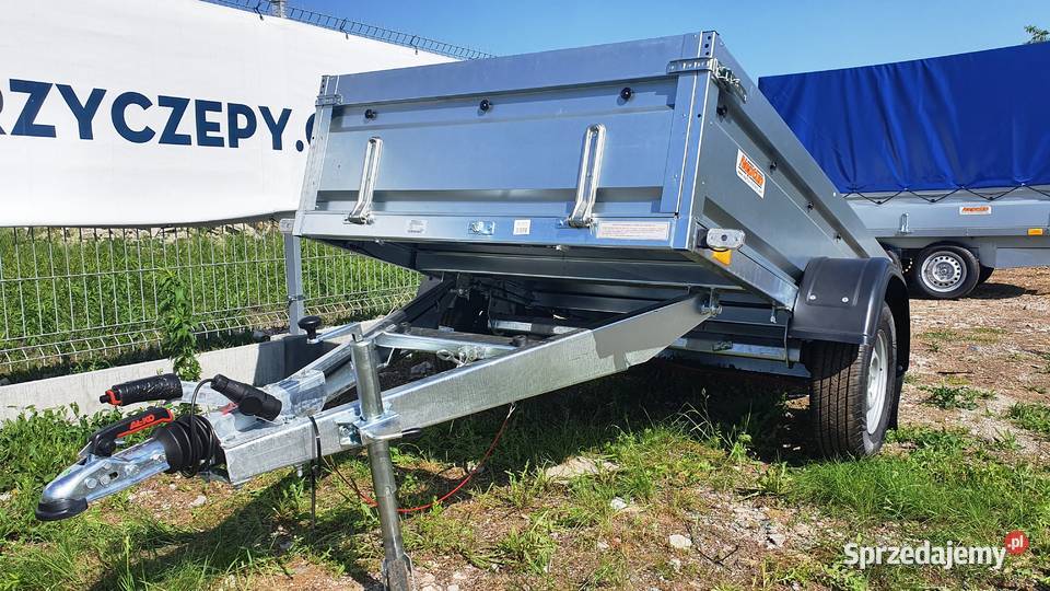 Przyczepka hamowana przyczepa NEPTUN 253x129 towarowe Do samochodów osobowych Piła