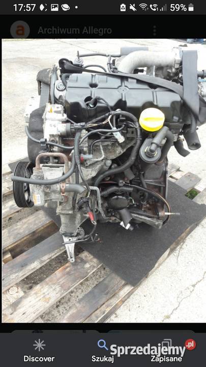Silnik Renault Grand Scenic Scenic lll 19 dci f9 Kraków