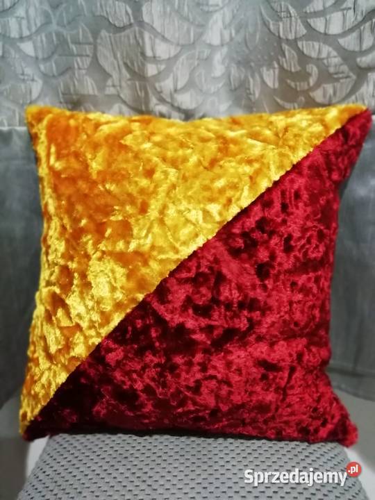 Poszewka welurowa bawełniana aksamitna Dom i Ogród Koło