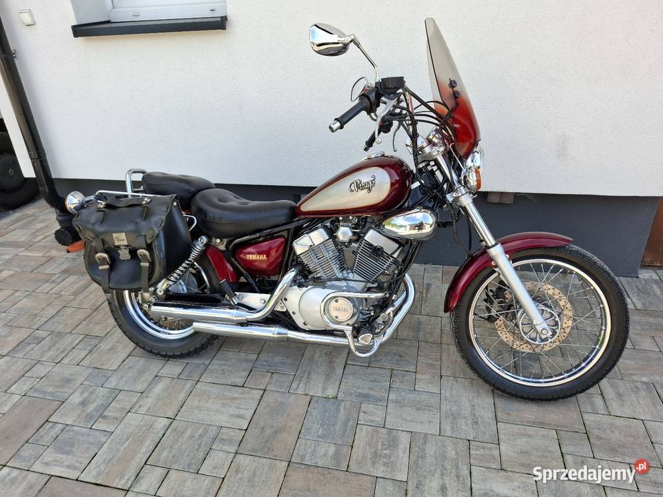 Yamaha xv 250 virago sprzedam 519426269 czerwony Chobrzany sprzedam