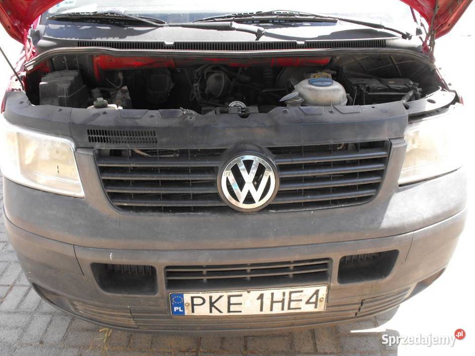 Syndyk sprzeda Volkswagen Transporter T5 19 TDI Rok produkcji 2003 Rychtal