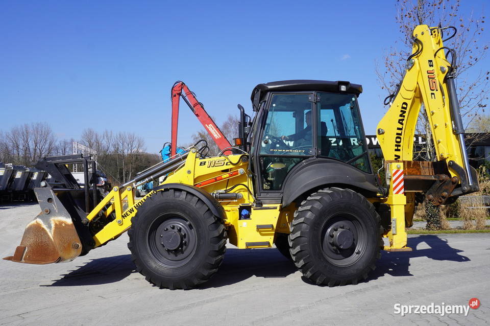 KoparkoŁadowarka Holland B 115 C 1000 MTH Kabina