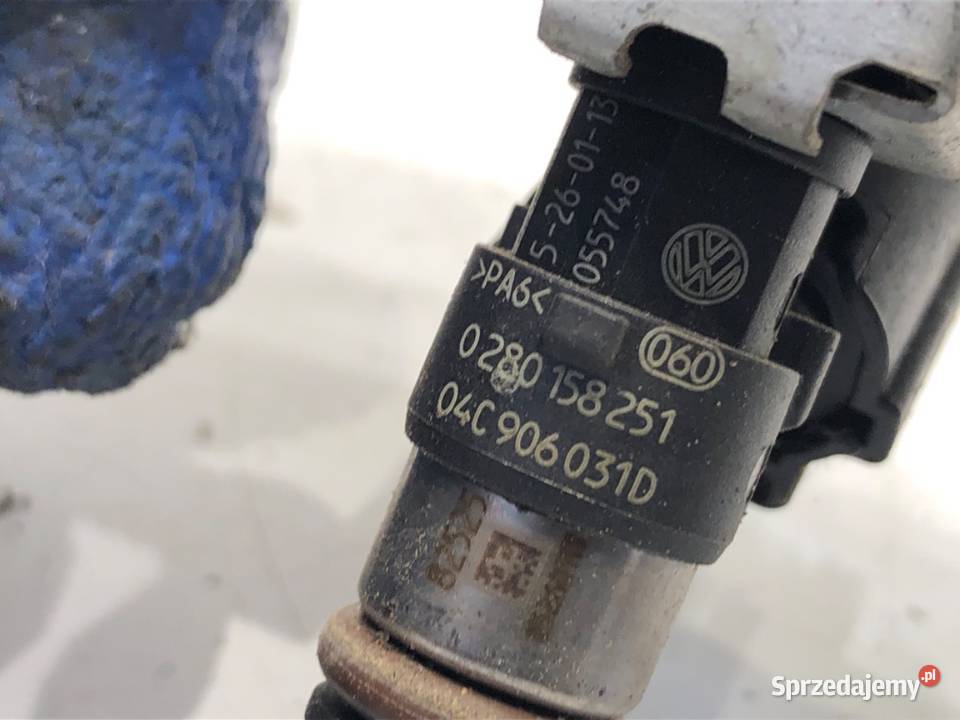 LISTWA WTRYSKOWA VW UP 04C906031D 10 60 Listwy wtryskowe Listwy wtryskowe