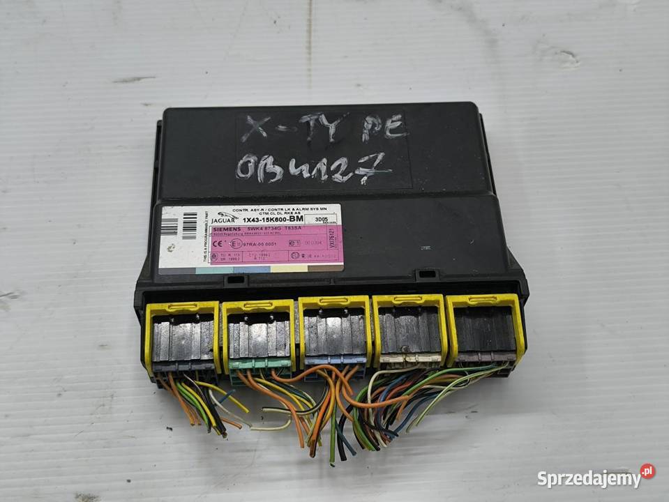 MODUŁ KOMFORTU Jaguar OE 1X4315K600BM
