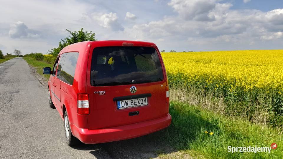Okazja VW Caddy maxi LPG nowy przegląd i 299000km