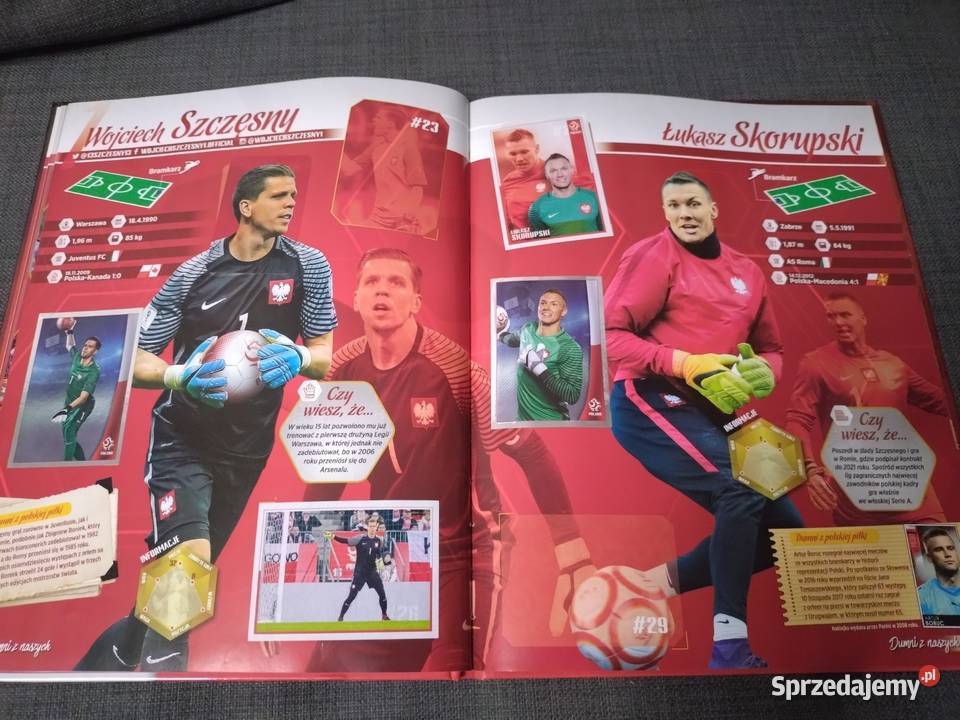 Album kolekcjonerski Dumni z naszych 2018 sport Poznań