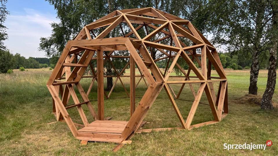 Kopuła geodezyjna 35m2 GLAMPING POLSKA Altany i wiaty