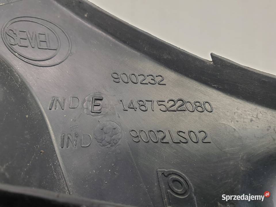 Lancia Phedra ŚLIZG ZDERZAKA Lewy przód Rudka