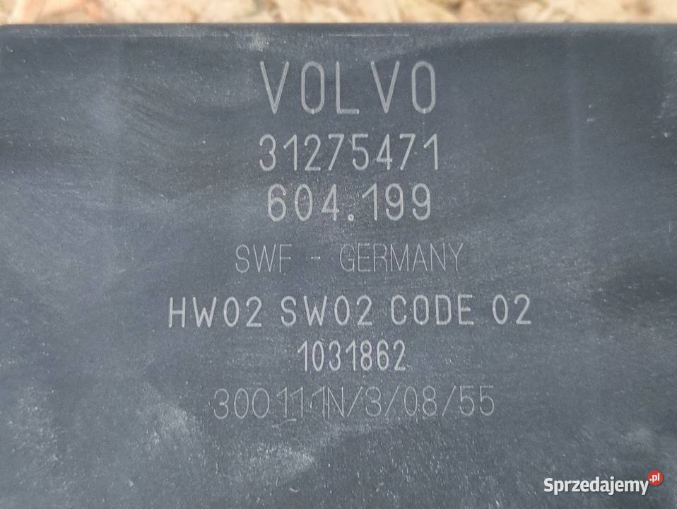 Sterownik Moduł PDC Volvo V50 Lift 31275471 osobowe wielkopolskie Pleszew