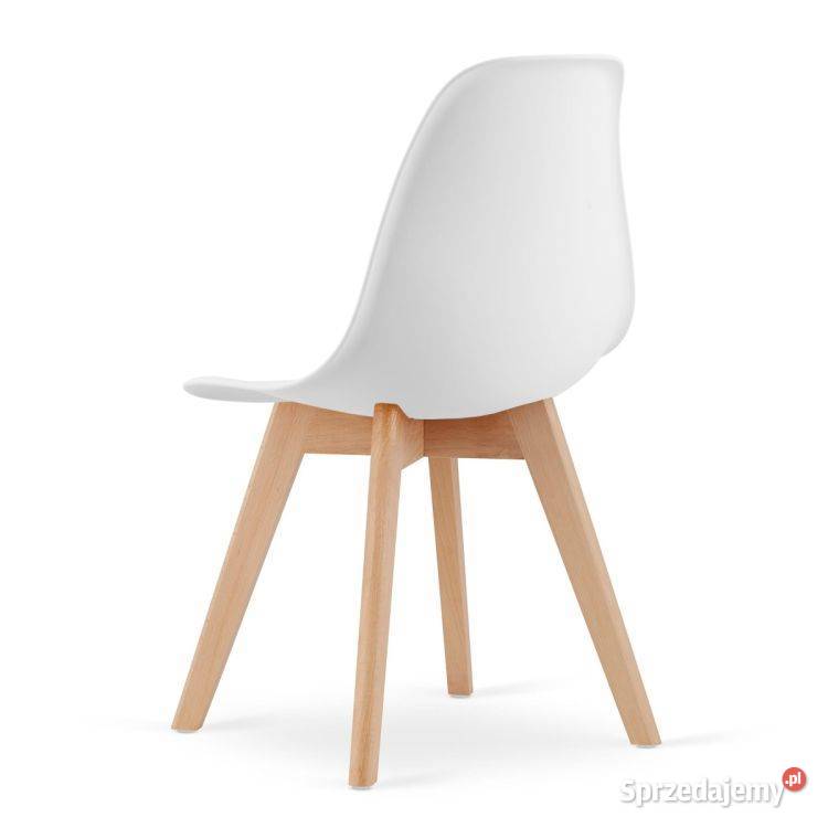 Krzesło KITO białe x 4 Bielsk Podlaski sprzedam