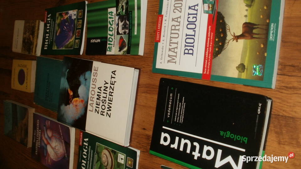 Biologia zestaw książek ćwiczeń do matury itp biologia Warszawa sprzedam