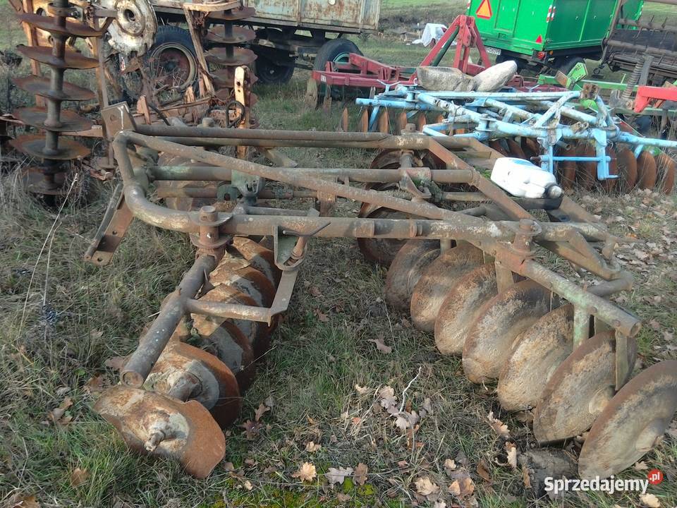 Brona talerzowa talerzówka 4x7 Agregaty Drużbice